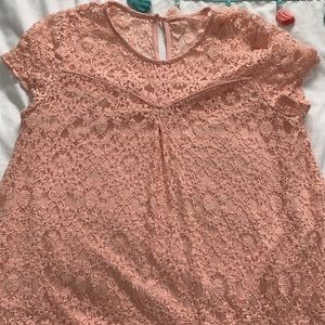 Lace dress top